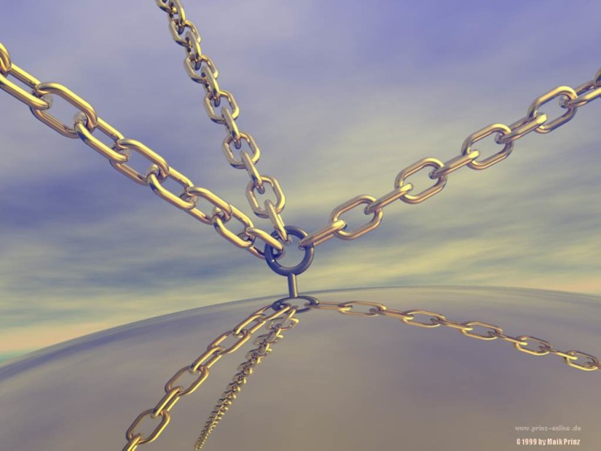 3D Chain Wallpaper | Free HD Computer Wallpapers