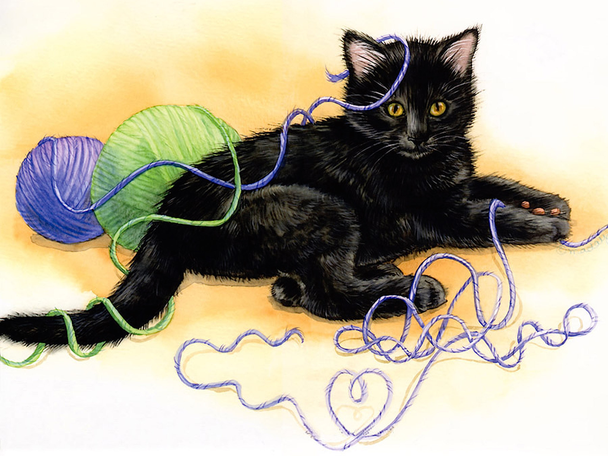 Жил на свете котенок. Кошка с клубком. Котенок с клубочком. Кошка с клубком ниток. Кот и клубок ниток.